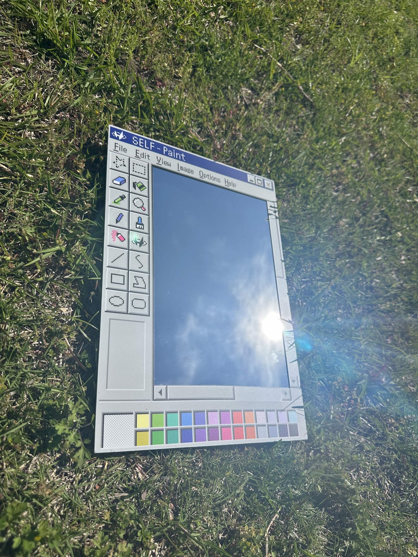 Paint mirror