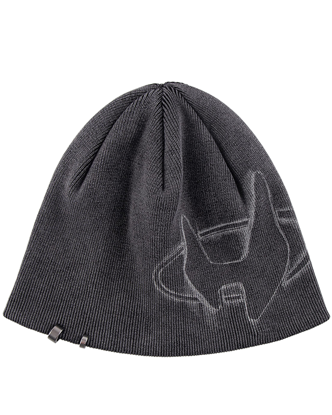 Pierced Beanie Black