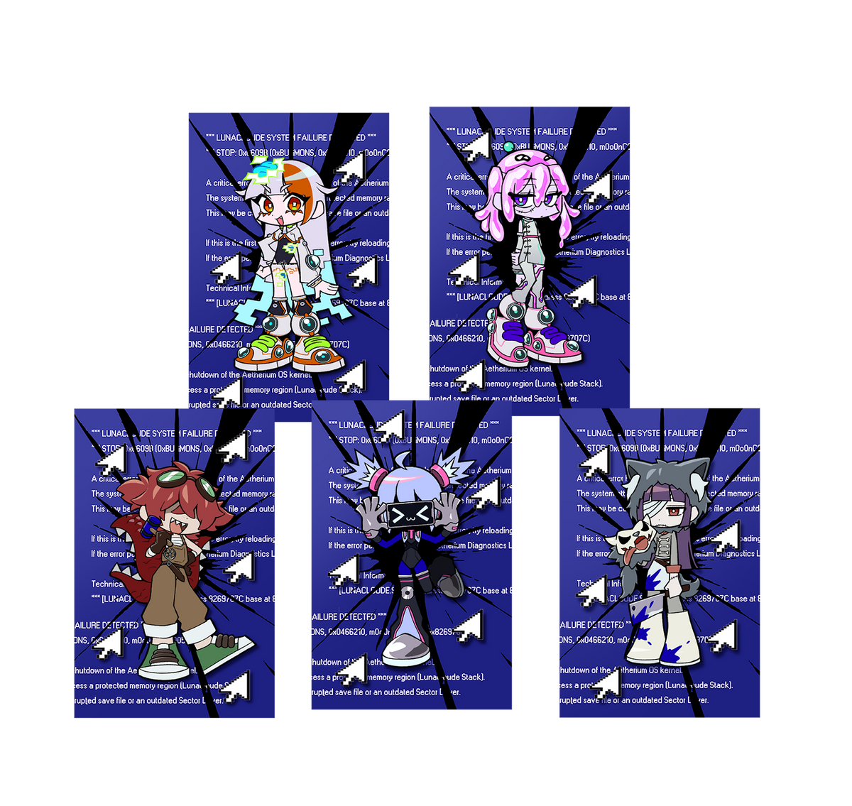 Bugmon Character Pin